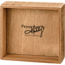 Our Effortless Friendship Fits Perfectly Wooden Inset Box Sign | Best Friend Gift