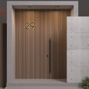 Metal 3D Outdoor Numbers