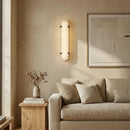 Ovelle Alabaster Halo Wall Sconce