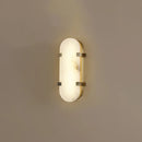 Ovelle Alabaster Halo Wall Sconce