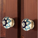 Blue & Green Cabinet Knob (Pack Of 5)