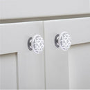 Swirl Design 1-3/5 in. Flat Cabinet Knob