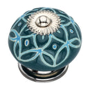 Etched 1-3/5 in. Contemporary Cabinet Knob