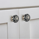 Blossom Fusion 1-4/7 in. Grey Cabinet Knob