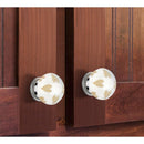 Etched Heart 1-1/2 in. Ceramic Drawer Knob