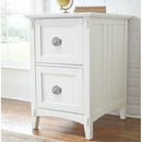 Pansy Washed 1-4/7 in. Blue Cabinet Knob