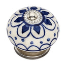 Omaha Washed 1-4/7 in. Blue Cabinet Knob