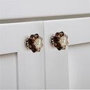 Baby Pink 1-2/3 in. Flower Novelty Cabinet Knob