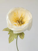Bowl Peony Single Stem | Handcrafted Paper Flower
