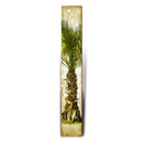 Elegant Palm Tree Interior Large | Wall Art Print on Real Wood
