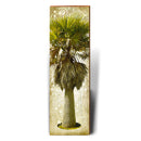 Graceful Palm Tree Interior | Wall Art Print on Real Wood