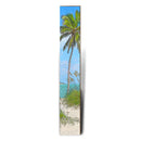 Sunny Skies Beach Palm Tree Large | Wall Art Print on Real Wood