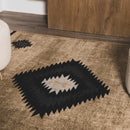 Buckhaven Brown Aztec Carpet