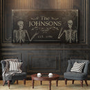 Gothic Family Sign - Personalized Gothic Decor - The Perfect Gothic Interior Design Gift