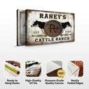 Cattle Brand - Holstein Sign