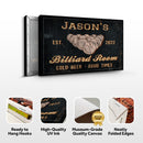 Billiard Room Sign