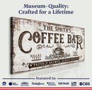 Personalized Coffee Bar Sign III
