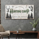 Fishing And Hunting Sign