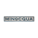 Minocqua Sign | Real Wood Art Print