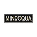 Minocqua Sign | Real Wood Art Print