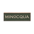 Minocqua Sign | Real Wood Art Print