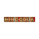 Minocqua Sign | Real Wood Art Print
