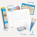 Hummingbird Garden - Paint By Numbers Kit