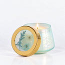 Petite Watercolor Pressed Floral Candle - Pacific Coast