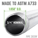 3/4 in. x 5 in. Galvanized Steel Nipple
