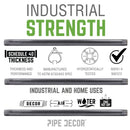 1 in. x 30 in. Galvanized Steel Pipe