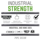 2 in. x 36 in. Galvanized Pipe