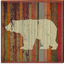 PEA6-NAM25OM-18X18-1 | Wall Art Print on Real Wood