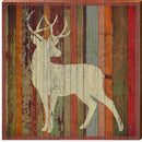 PEA6-NAM25OM-18X18-3 | Wall Art Print on Real Wood