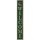 Speckled Trout Welcome Wooden Sign | Wall Art Print on Real Wood