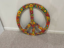 Unfinished Wood Peace Sign Symbol Shape - Craft - up to 46" DIY