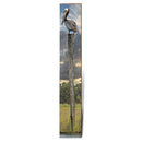 Pelican on Pylon Large | Wall Art Print on Real Wood