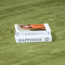 Brockton Solid Green Hand Loomed Wool Area Rug