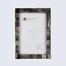 Picture Frame Mosaic Wall Decor Grey and White Photo Frames - 2 Sizes