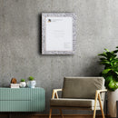 Poster Picture Frame Checkered Pattern Bone Inlay Collection in 3 Sizes
