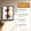 Poster Picture Frame Classic Bone Inlay in 5 Sizes, Grey