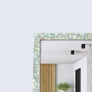 Mother Of Pearl Green Mirror - 16x20 inches