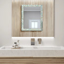 Make to Order Mother Of Pearl Green Mirror - 18x23 Inches