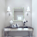 Make to Order Mother Of Pearl Green Mirror - 18x23 Inches