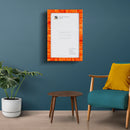 Poster Picture Frame Classic Bone Inlay in 4 Sizes, Orange
