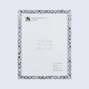 Picture Frames Moroccan Bone and Resin Inlay Collection Grey, 5 Sizes