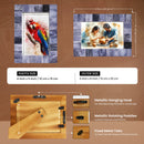 Picture Frames Classic Collection Bone Inlay in 4x6 | Border Width 1" | 4 Colors