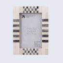 CheckStripe Collection Photo Picture Frame - 4x6 & 5x7
