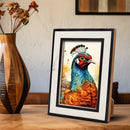 Resin Inlay Frame - Black & White in 4x6 & 5x7