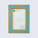 Turquoise Square Resin Inlay Picture Frame 4x6 & 5x7