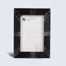 Horn Inlay Shagrin Picture Photo Frames Black, 4x6 5x7